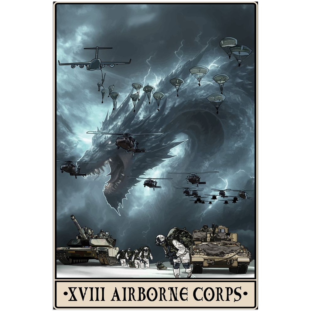 XVIII Airborne Corps Acrylic Print