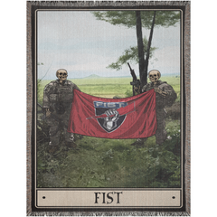 FIST Woven Blanket - 60x80 inch / Graphics