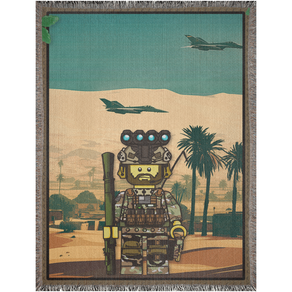 Brickman Woven Blanket
