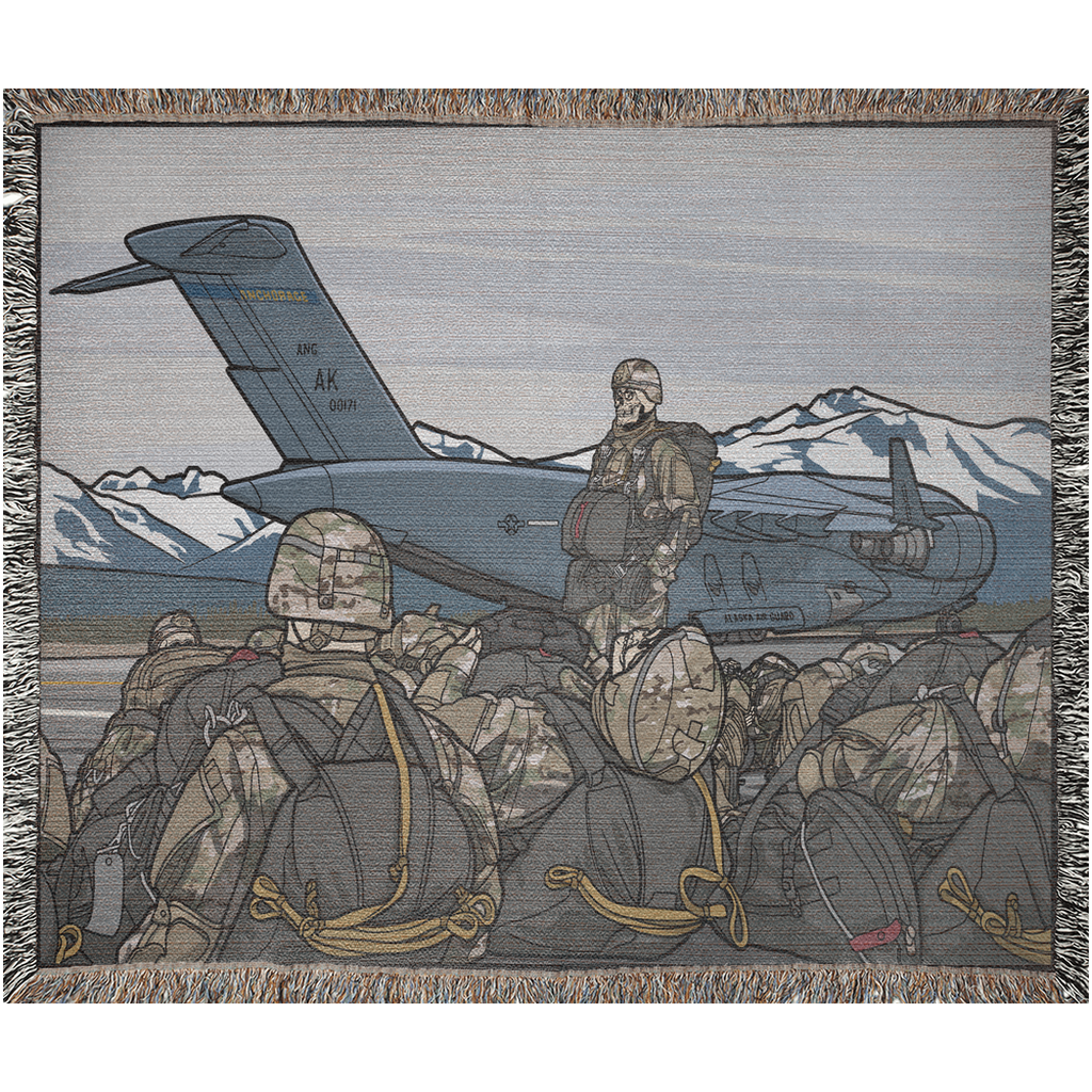 Arctic Airborne Woven Blanket
