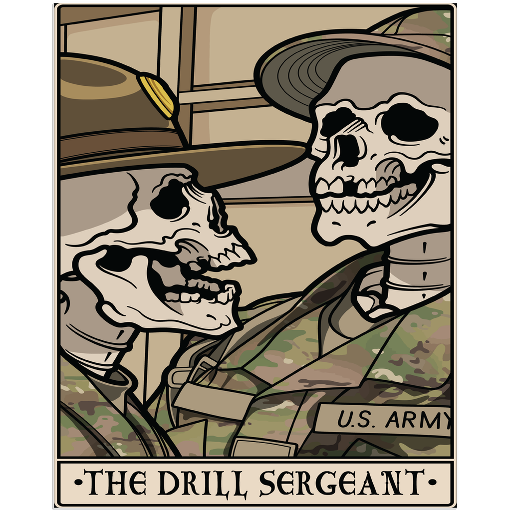 Drill Sergeant Acrylic Print