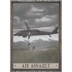 Air Assault Redux Woven Blanket - 52x37 inch / Graphics