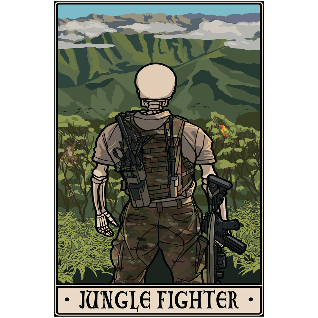 Jungle Fighter Acrylic Print