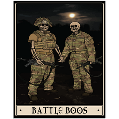 Battle Boos Acrylic Print - 1/4 inch / 11x14 inch