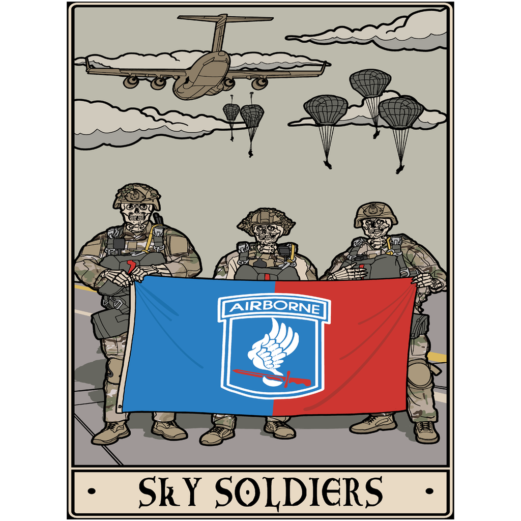 Sky Soldiers Acrylic Print