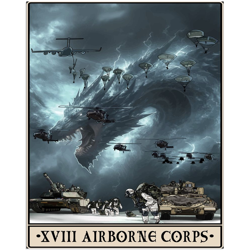 XVIII Airborne Corps Acrylic Print