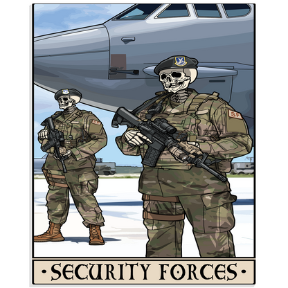 Security Forces Acrylic Print