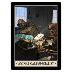 Animal Care Specialist Magnet - 3x4 inch