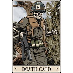 Death Card Acrylic Print