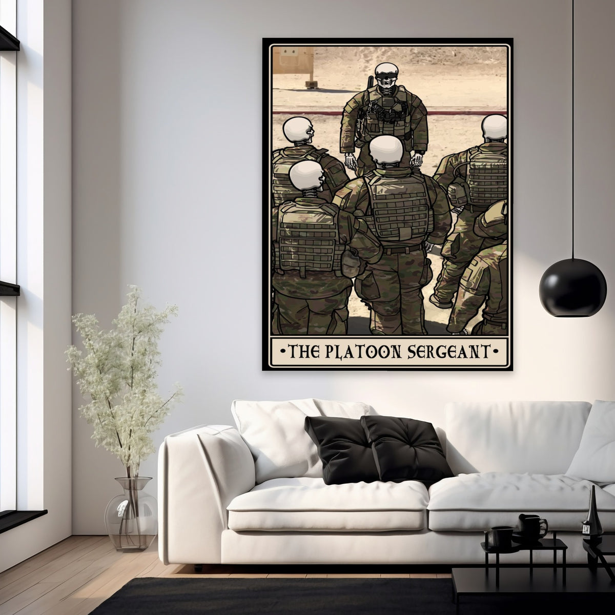 Platoon Sergeant Poster - 30x40 inch / Standard Posters