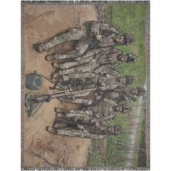 Mortars Woven Blanket - 60x80 inch / Graphics