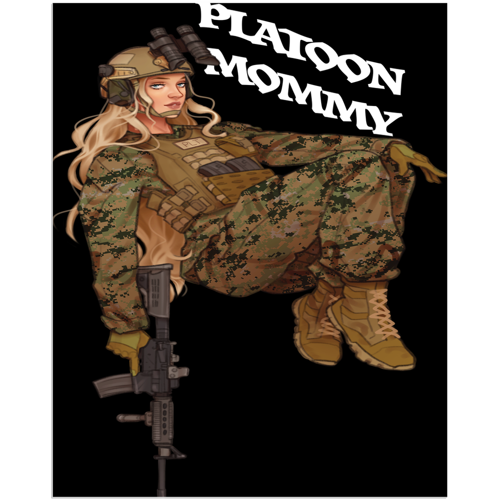 Marine Mommy Acrylic Print