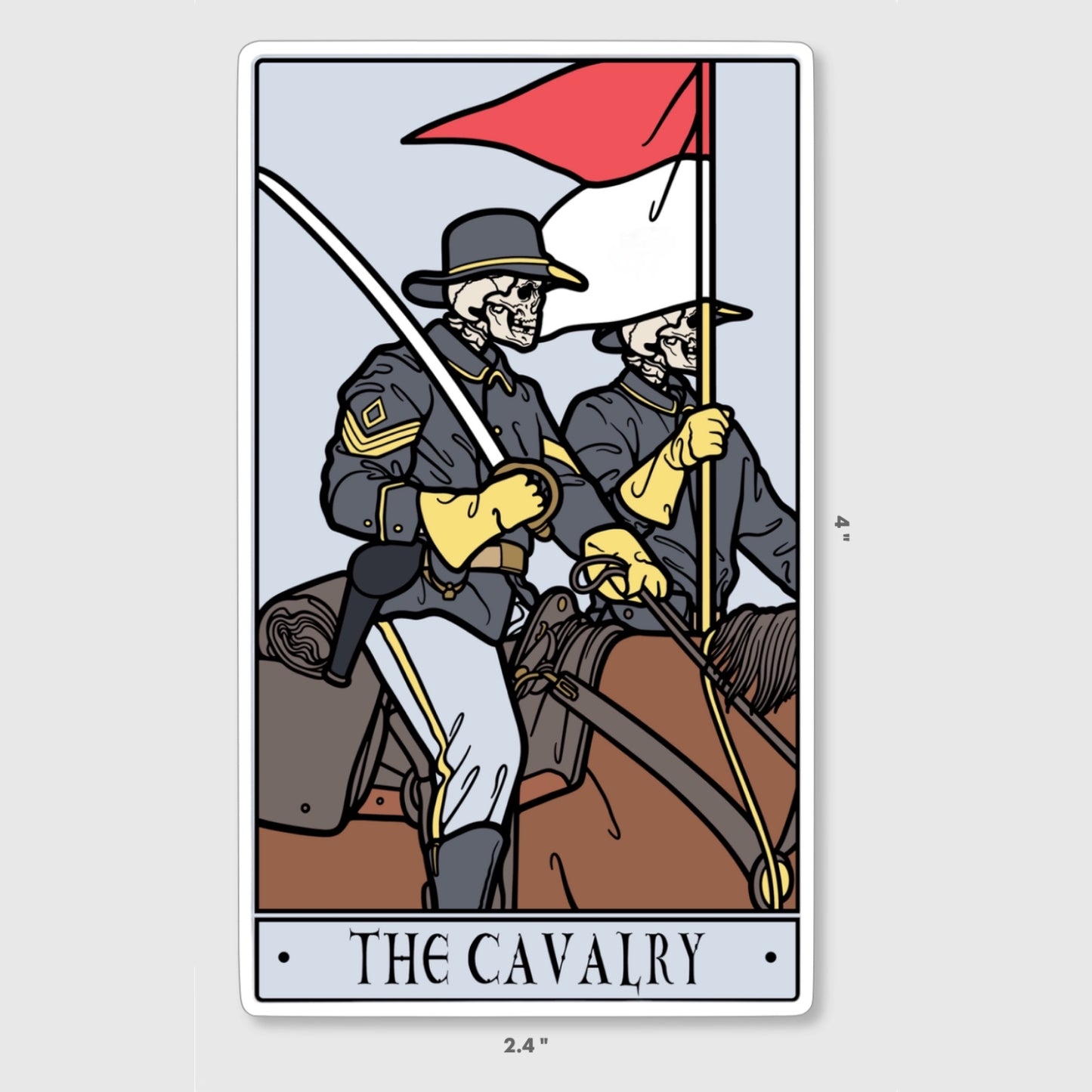 The Cavalry Sticker