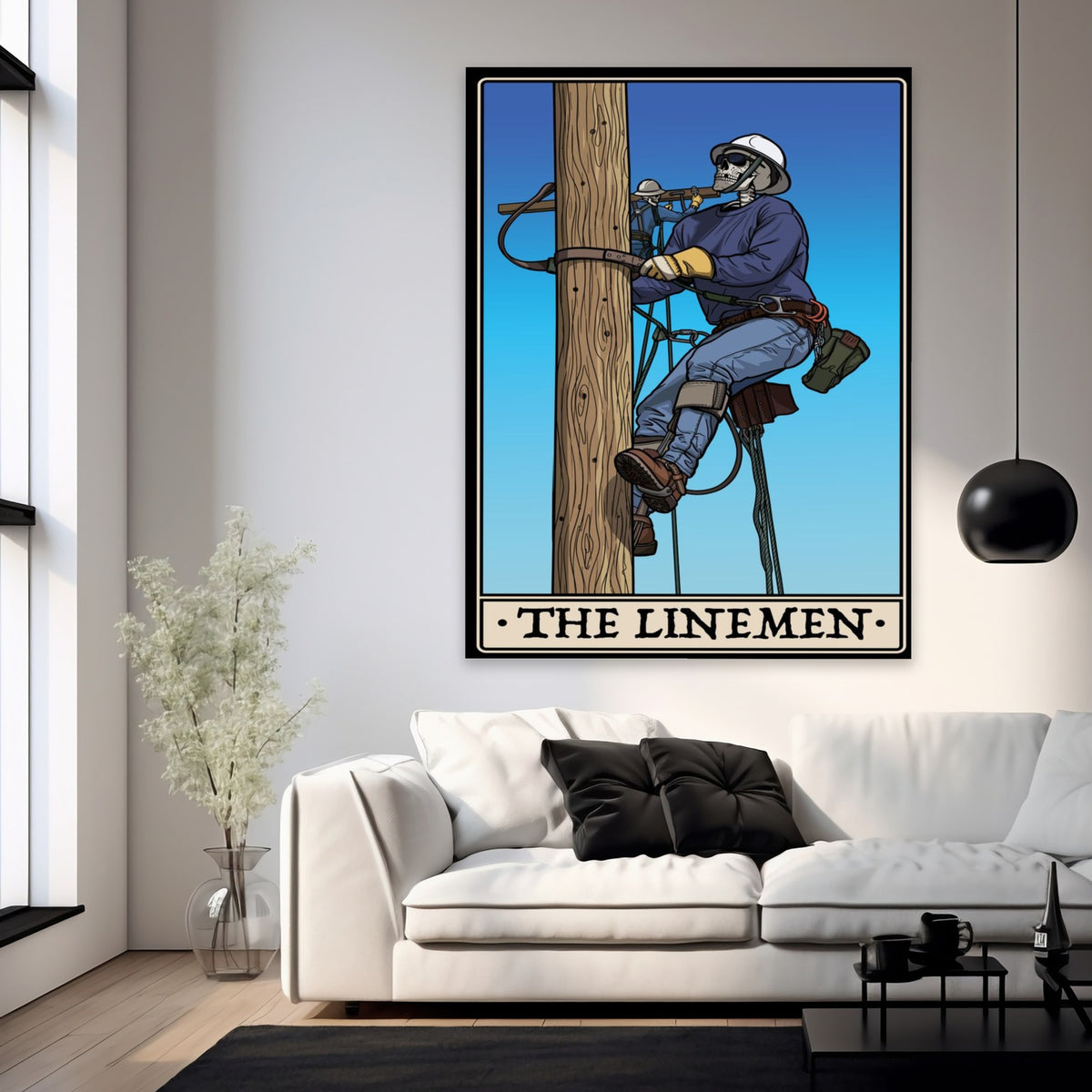 Lineman Poster - 30x40 inch / Standard Posters