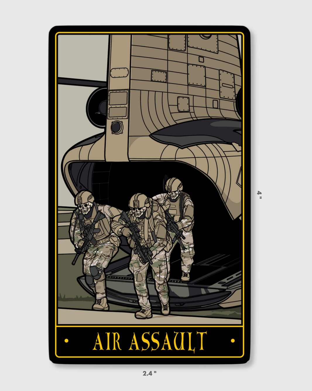 Operator Assault Sticker Stickers – pltdaddy