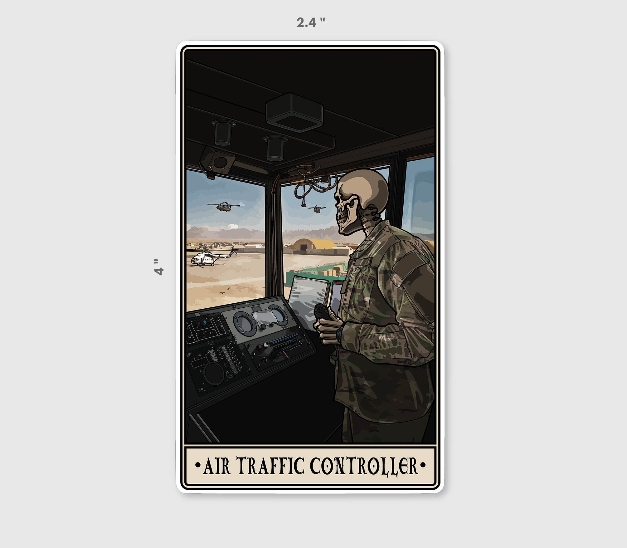 Air Traffic Controller Sticker – pltdaddy