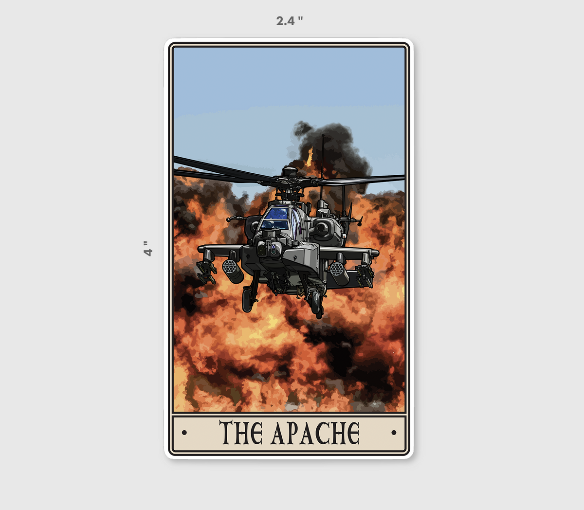 Apache Redux Sticker – pltdaddy