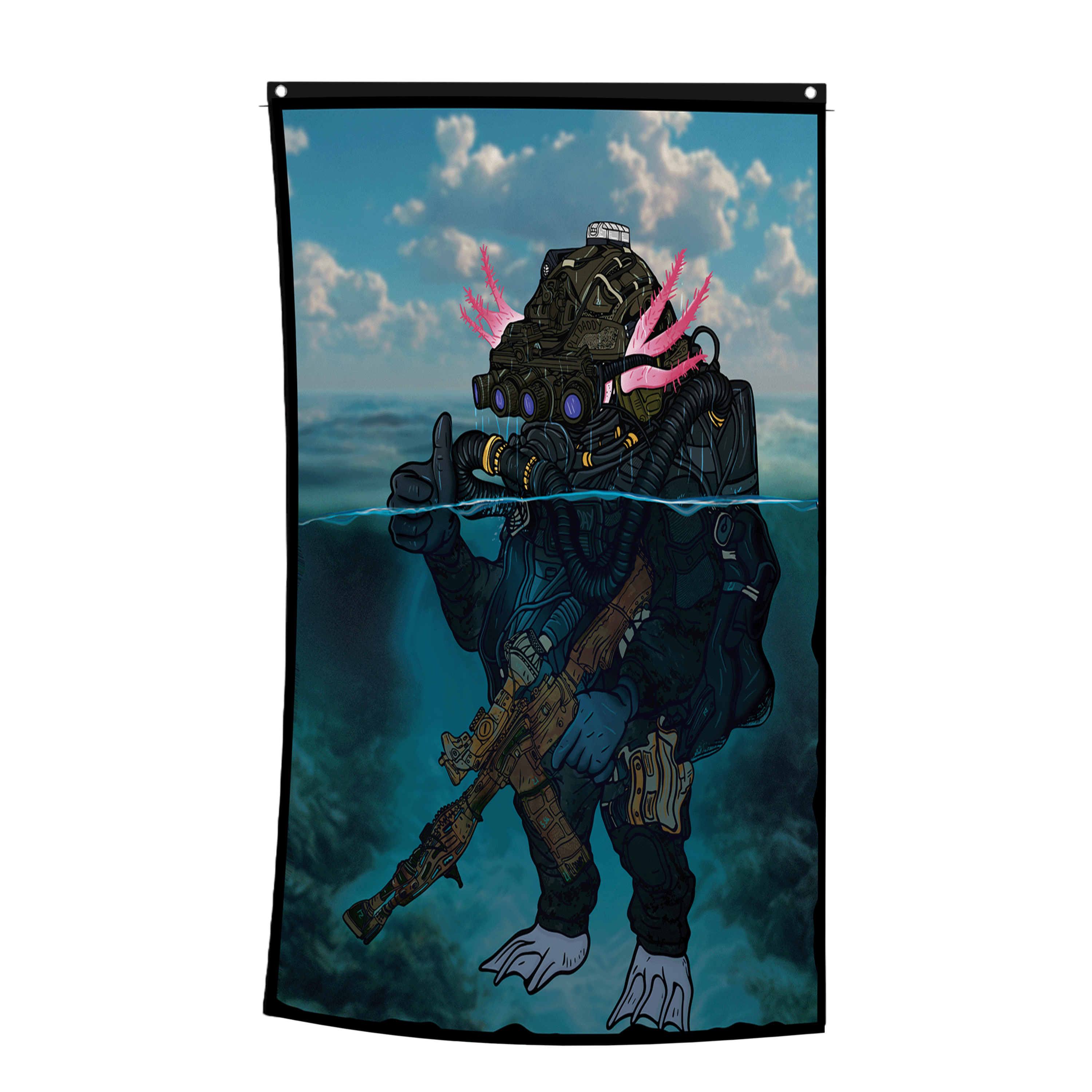 Axolotl Flag