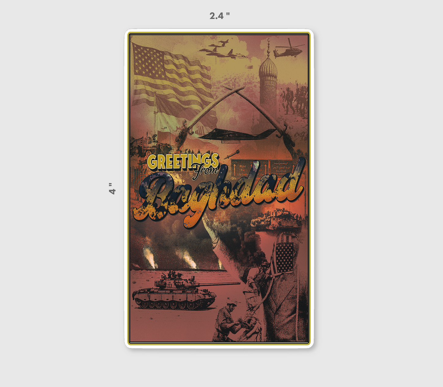 Baghdad Sticker