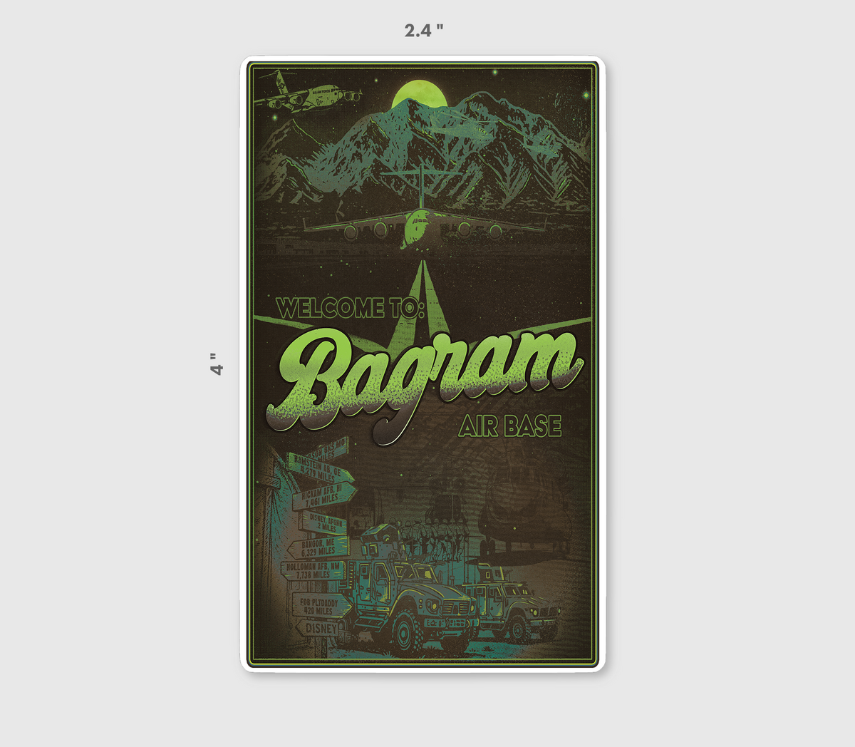 Tagudham Sticker Bagram Sticker – pltdaddy