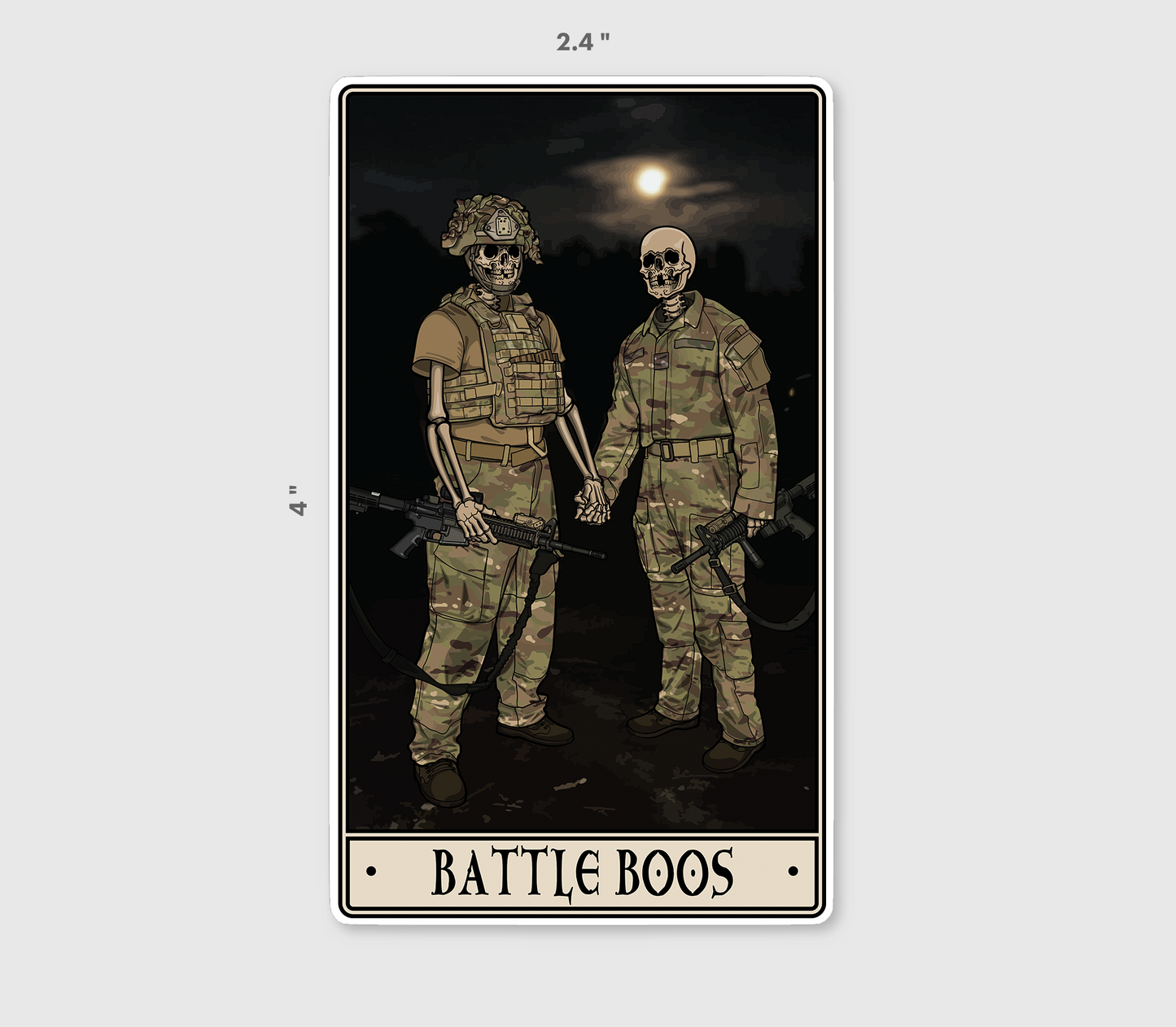 Battle Boos Sticker