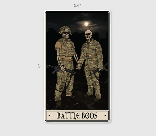 Battle Boos Sticker