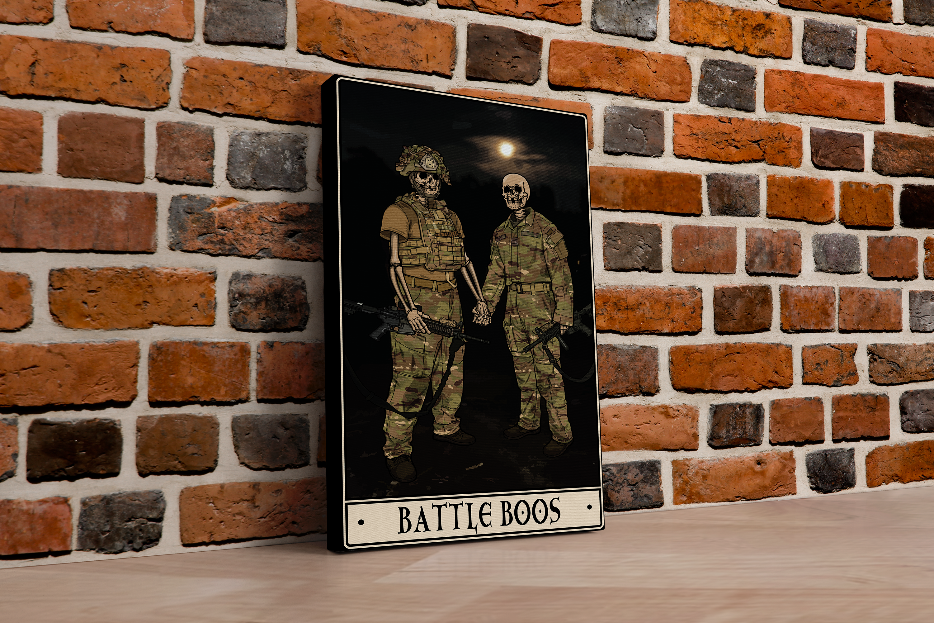Battle Boos Canvas