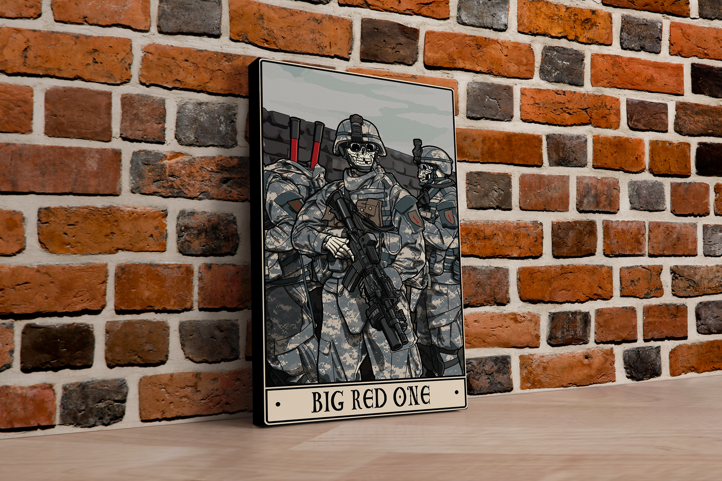 Big Red One Canvas