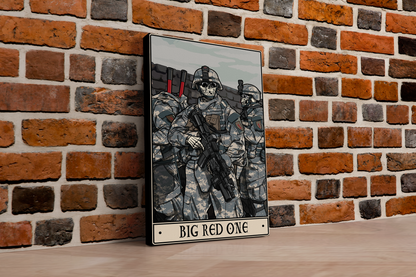 Big Red One Canvas