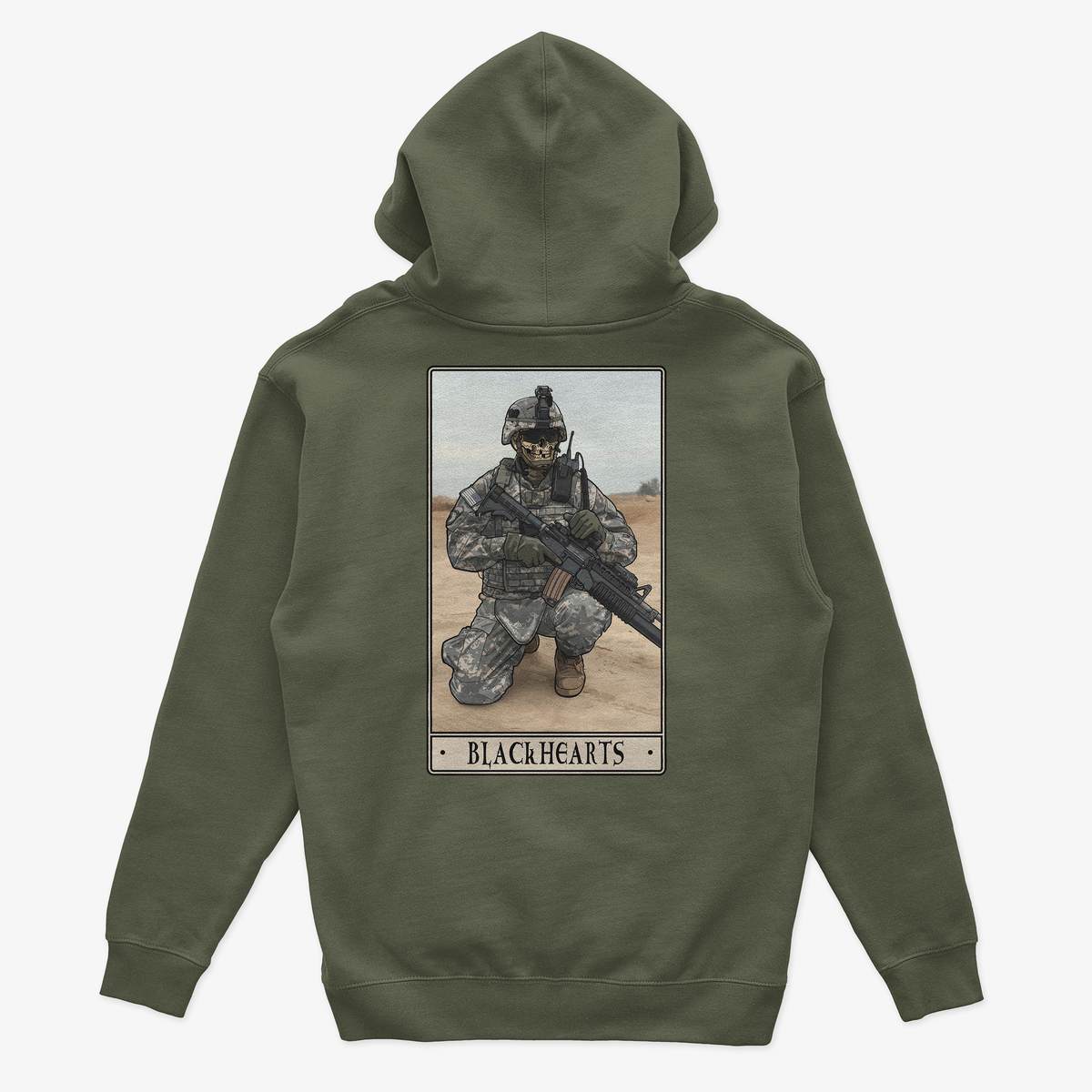 Black Hearts Hoodie