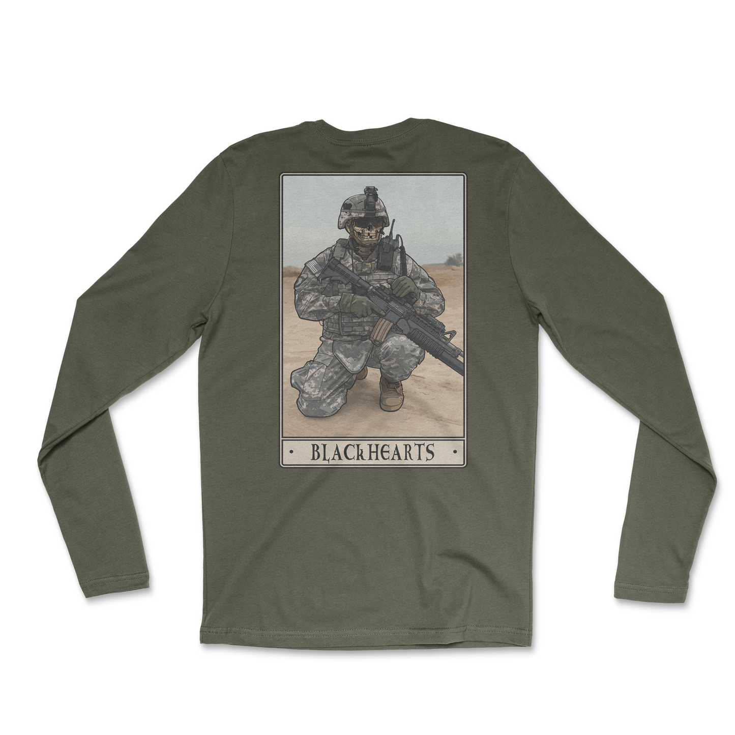 Black Hearts Long Sleeve