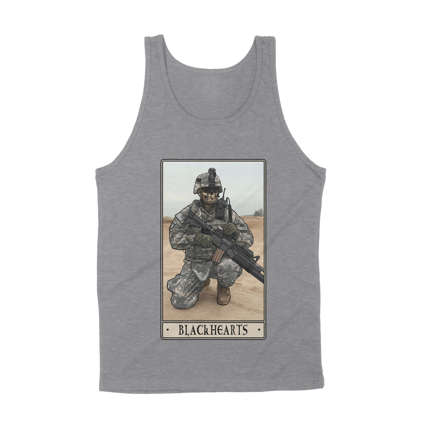 Black Hearts Tank Top