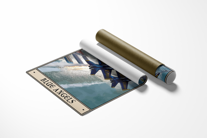 Blue Angels Canvas