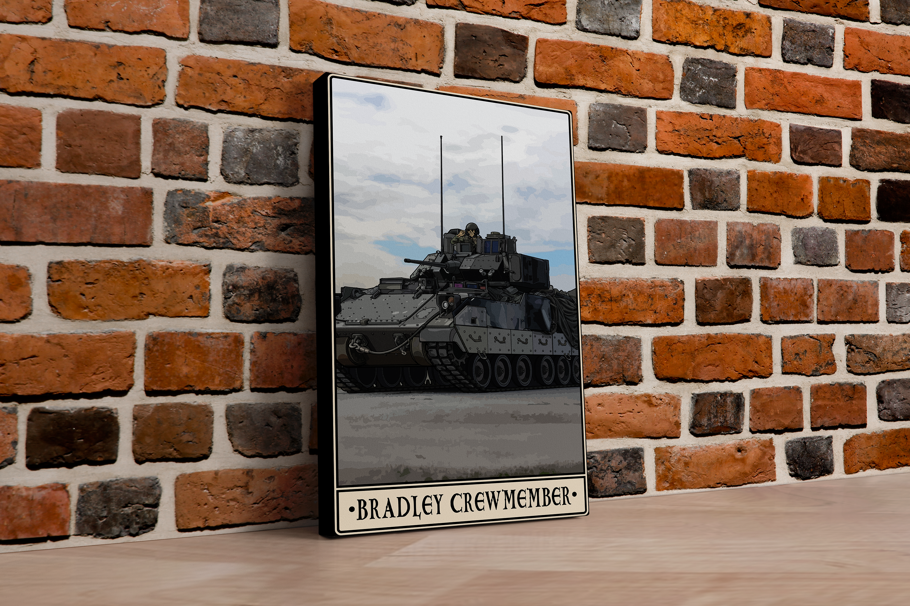 Bradley Crewmember Canvas