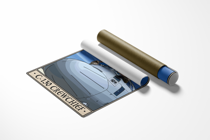 C-130 Crewchief Canvas