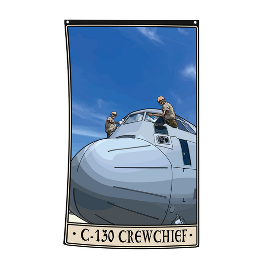 C-130 Crew Chief Flag