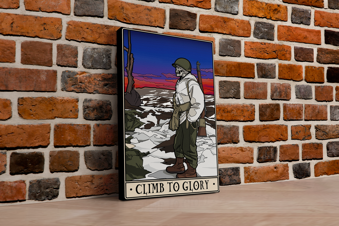 Climb To Glory Canvas