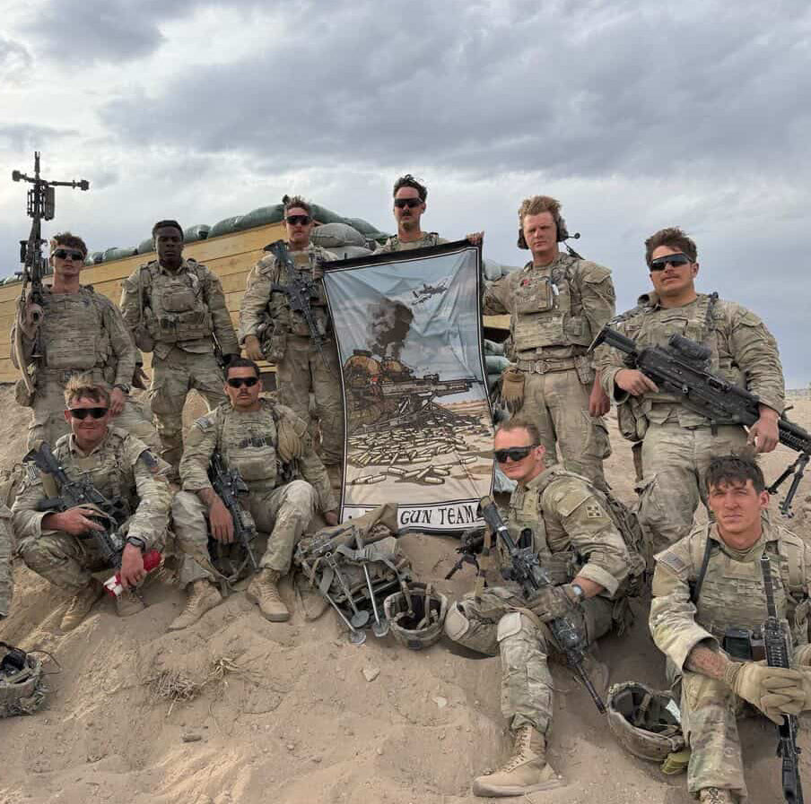 Gun Team Flag