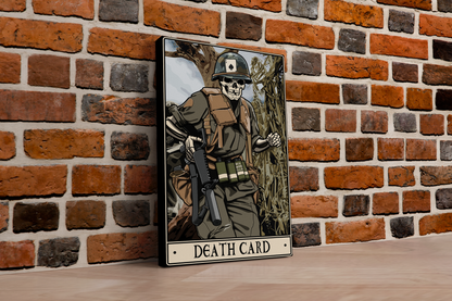 Death Card Canvas