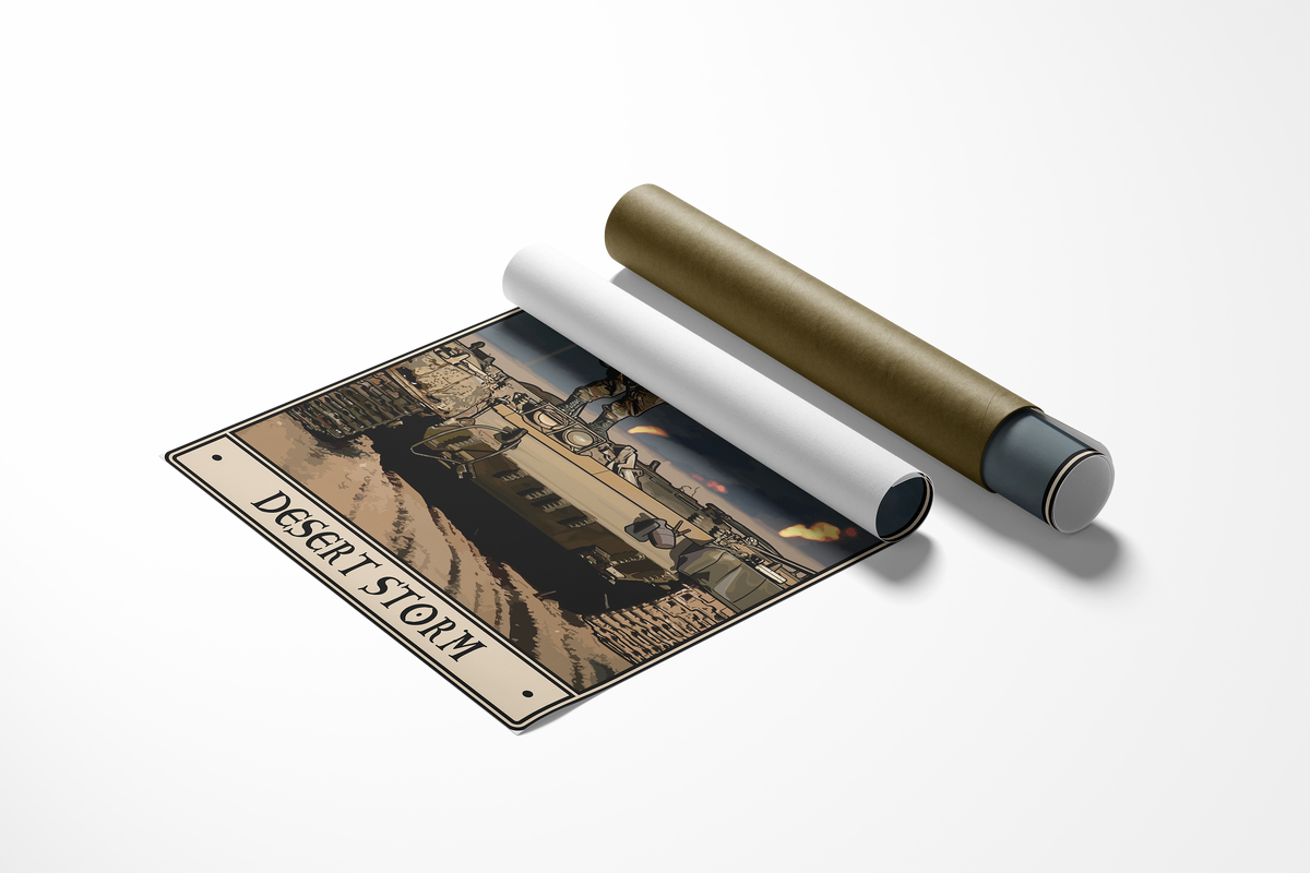 Desert Storm Canvas