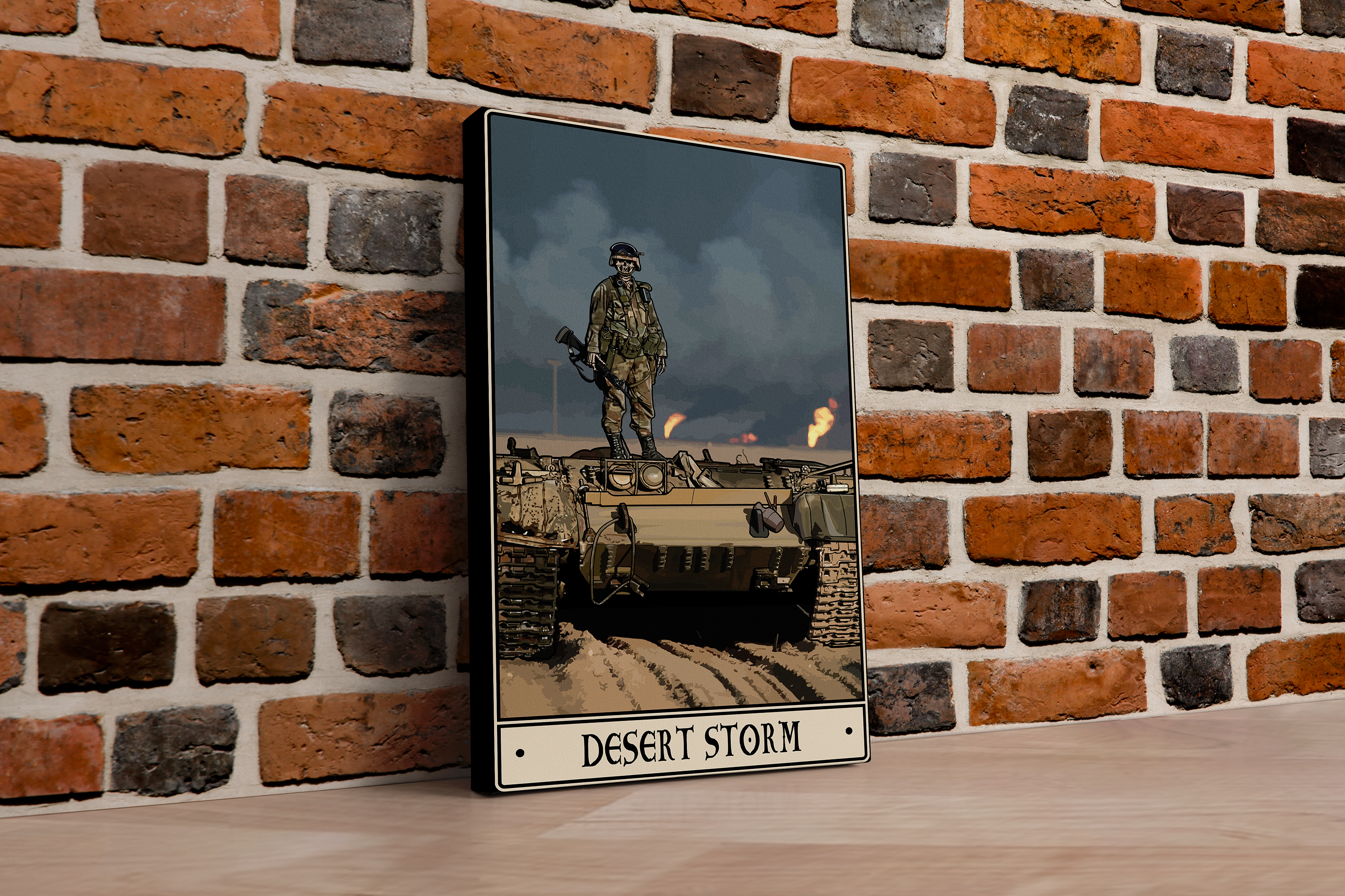 Desert Storm Canvas