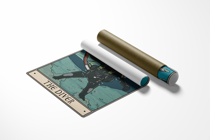 Diver Canvas