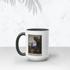 Geospatial Intelligence Mug - 15 oz / White with Black Accents