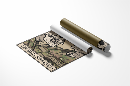 Drill Sergeant Canvas