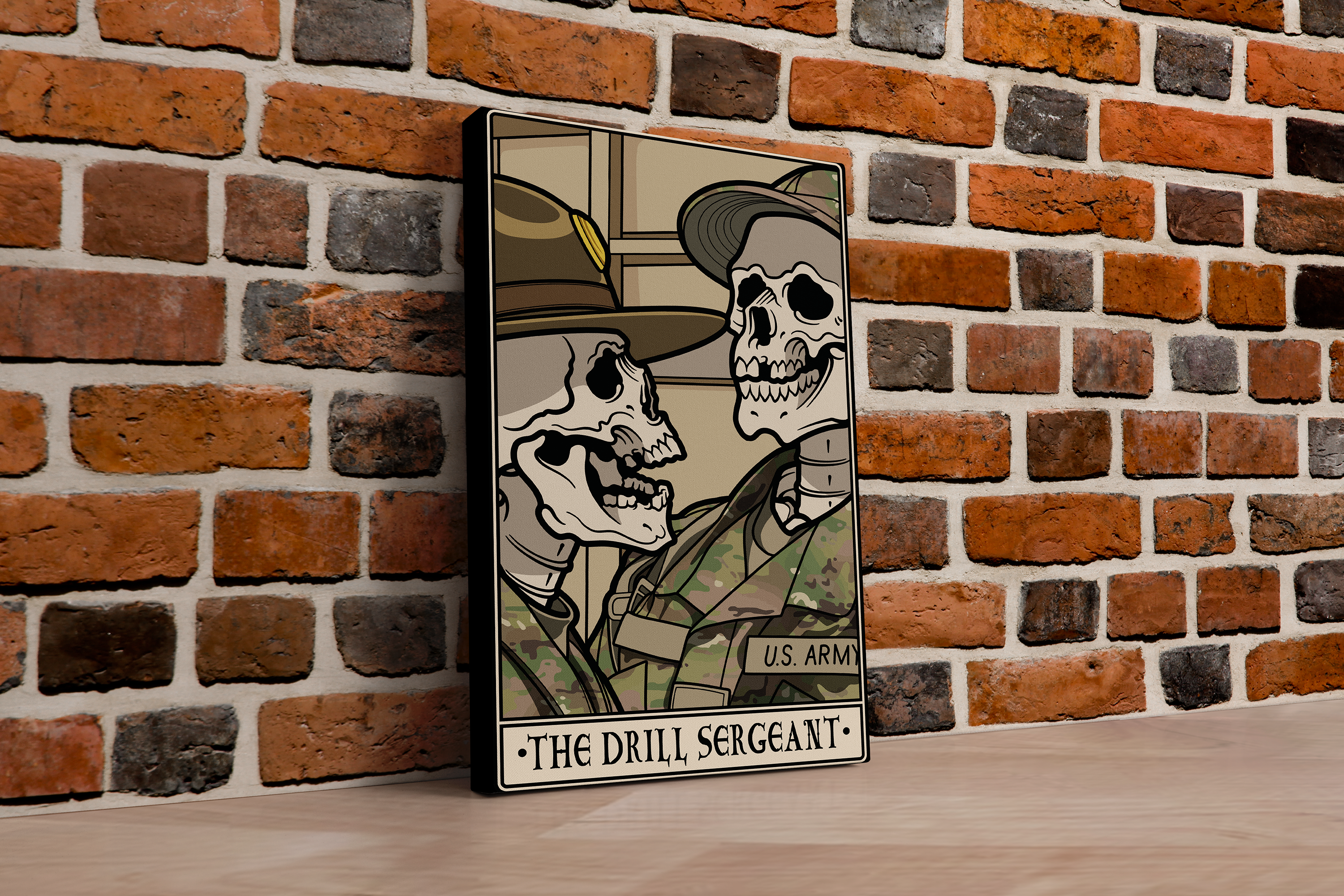 Drill Sergeant Canvas