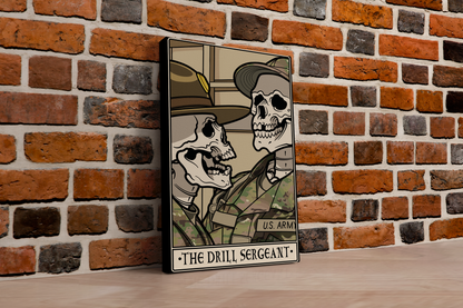 Drill Sergeant Canvas