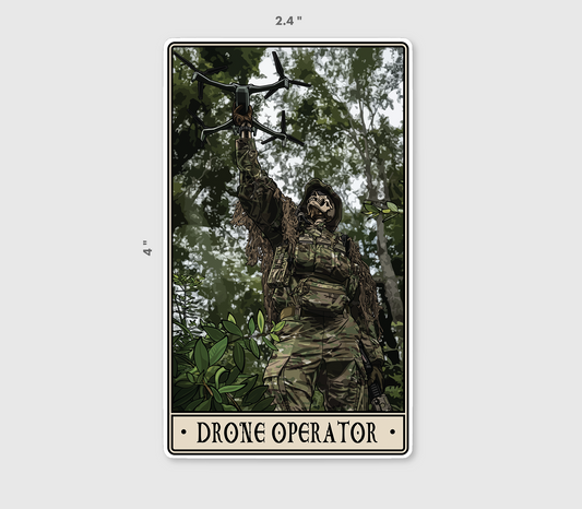 Drone Operator Sticker