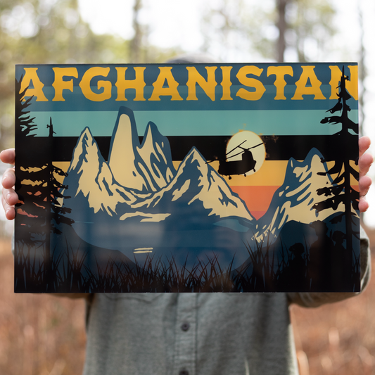 Afghanistan Sunset Acrylic Print
