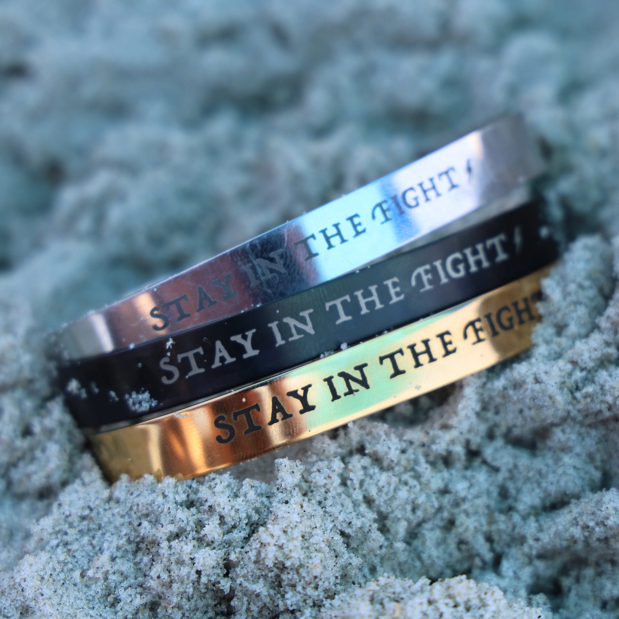 Stay In The Fight Bracelet
