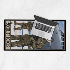 Security Forces Desk Mat - 18x36 inch